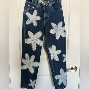 Hand Painted jeans